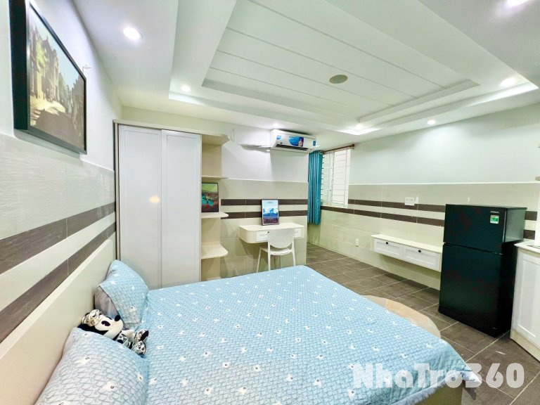 🏠Cho thuê căn hộ Studio Cửa sổ, Máy giặt riêng Q8 gần Parc Mall, cầu chữ Y