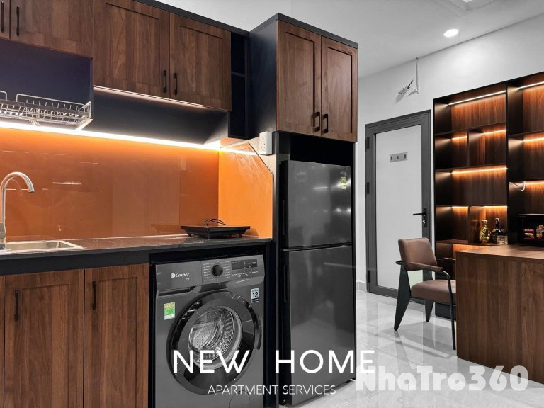 Căn hộ 1PN full nội thất - máy giặt riêng gần sân bay Tân Sơn Nhất quận Tân Bình