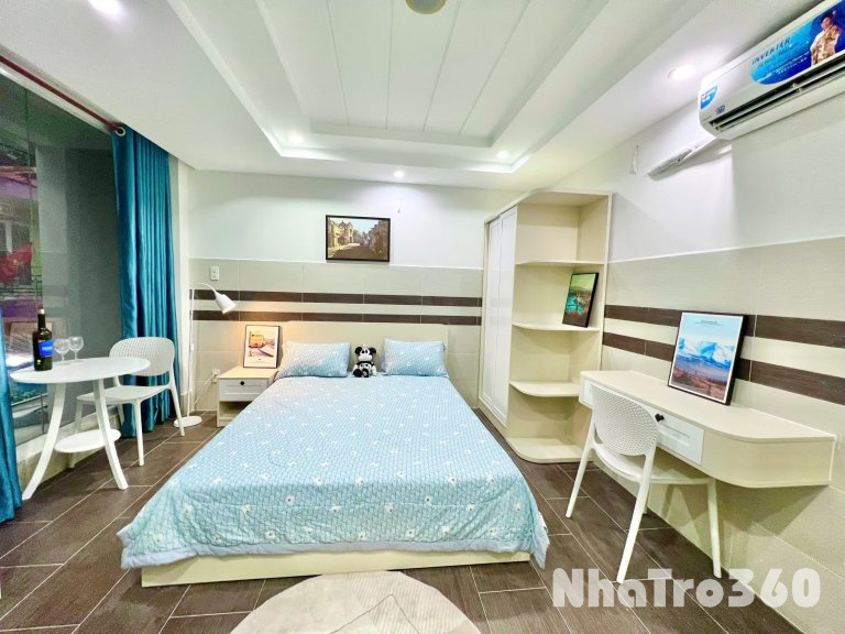 🏠Cho thuê căn hộ Studio Cửa sổ, Máy giặt riêng Q8 gần Parc Mall, cầu chữ Y