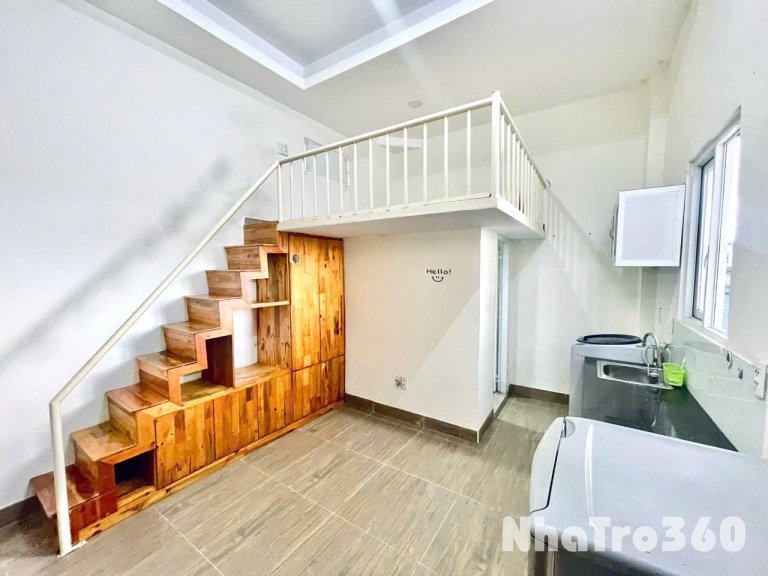 Cho thuê duplex máy giặt riêng ngay etown