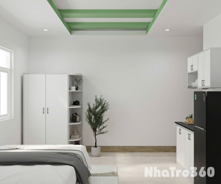 Căn hộ cho thuê ngay trung tâm quận 8, có cửa sổ, bancol đón nắng, rộng rãi, gần UEH