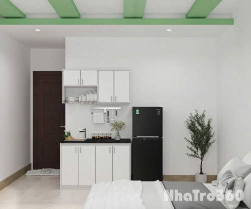 Căn hộ cho thuê ngay trung tâm quận 8, có cửa sổ, bancol đón nắng, rộng rãi, gần UEH