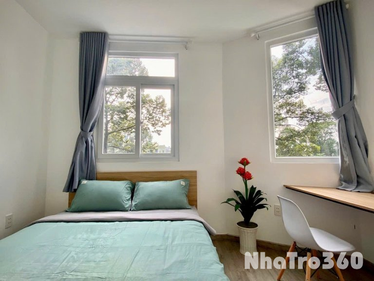 CĂN HỘ BAN CÔNG FULL NỘI THẤT QUẬN 11 GẦN CẦU VƯỢT CÂY GÕ