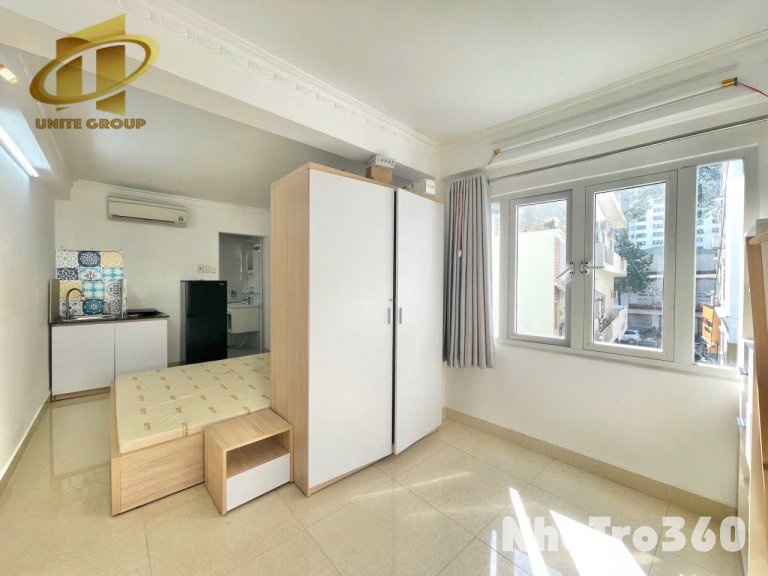 Cho thuê căn hộ Studio Cửa sổ trời Quận 5 gần cầu Nguyễn Văn Cừ, cầu chữ Y