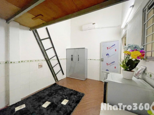 Gác cao, Full nội thất, mặt tiền