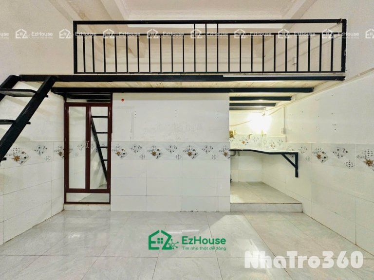 Gác cao, phòng rộng, ngay công viên Phú Lâm