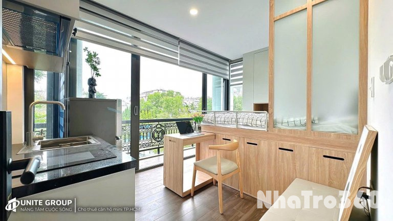 Trống Sẵn Căn Hộ 1 Phòng Ngủ Bancol Full Nội Thất Gần Vạn Hạnh Mall