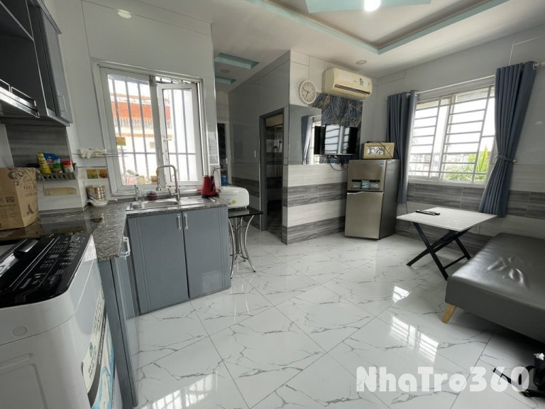 Cho thuê 1pn tách bếp full nội thất tại quận 8
