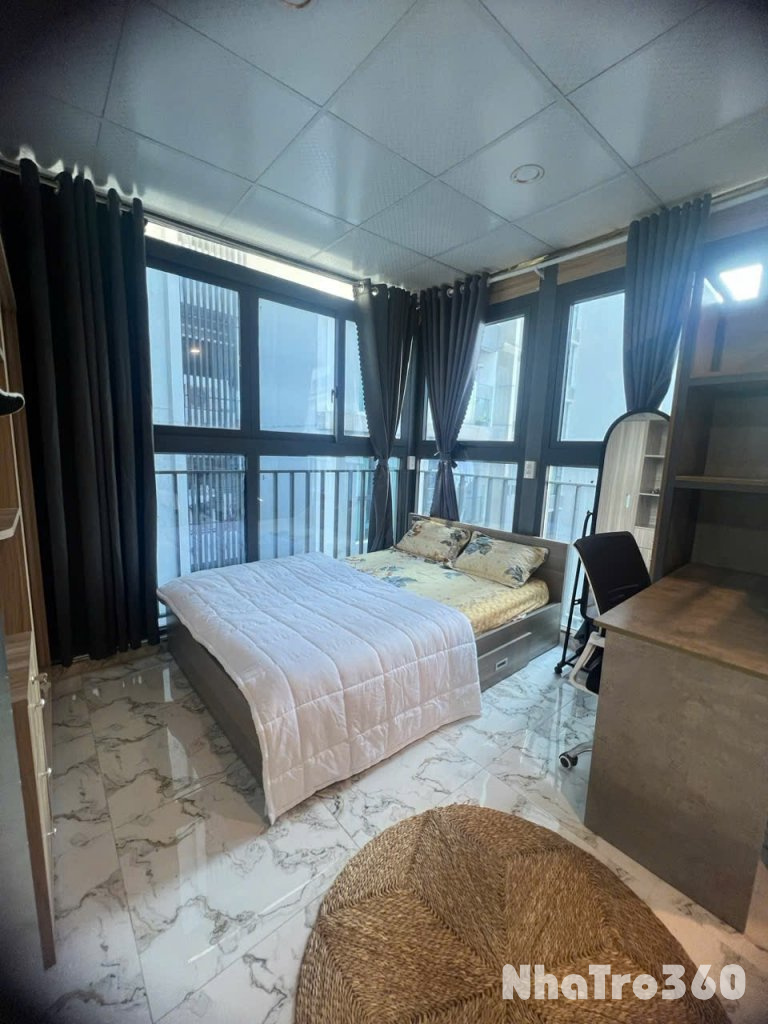 Cho thuê căn hộ Studio Cửa sổ trời Q1 gần cầu Nguyễn Văn Cừ, Uỷ Ban Thành Phố