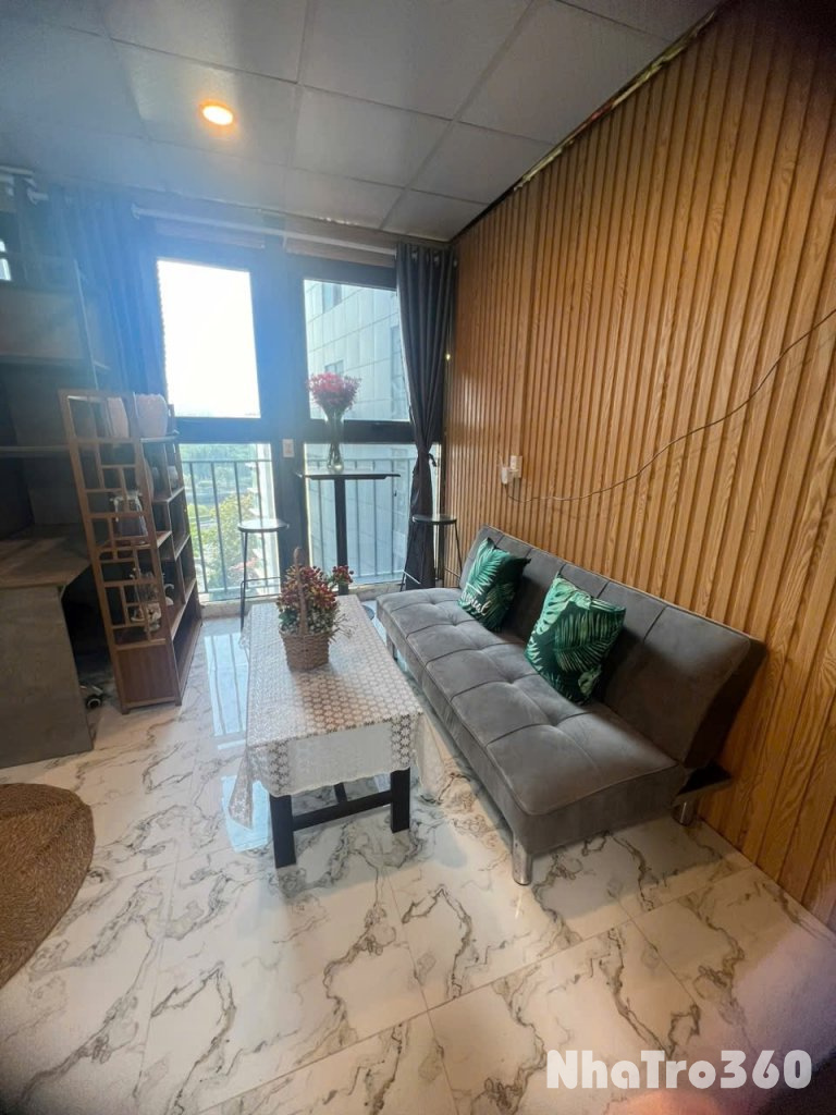 Cho thuê căn hộ Studio Cửa sổ trời Q1 gần cầu Nguyễn Văn Cừ, Uỷ Ban Thành Phố