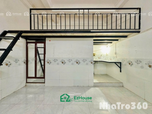 Gác cao, phòng rộng, ngay công viên Phú Lâm