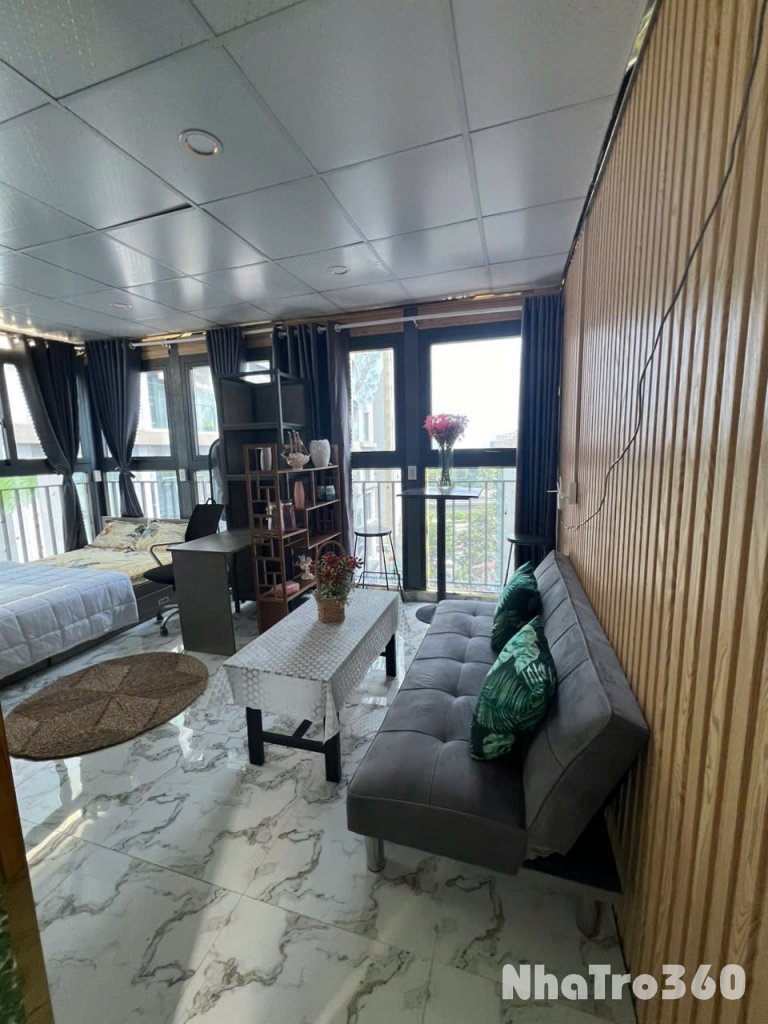 Cho thuê căn hộ Studio Cửa sổ trời Q1 gần cầu Nguyễn Văn Cừ, Uỷ Ban Thành Phố
