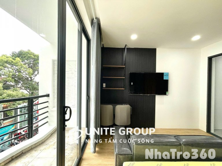 Cho thuê căn hộ 1PN, ban công, Q5 || ngay Trần Hưng Đạo || gần Đại Học Kinh Tế, cầu Chữ Y, cầu Nguyễn Văn Cừ