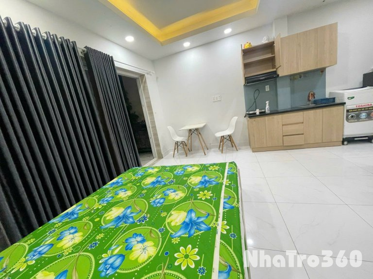 🏠Cho thuê căn hộ Studio Ban công Q8 KDC Bông sao gần bến xe Q8, cầu Nhị Thiên Đường