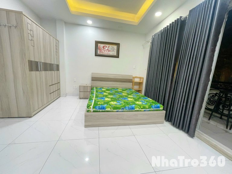 🏠Cho thuê căn hộ Studio Ban công Q8 KDC Bông sao gần bến xe Q8, cầu Nhị Thiên Đường