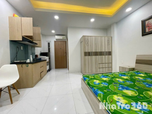 🏠Cho thuê căn hộ Studio Ban công Q8 KDC Bông sao gần bến xe Q8, cầu Nhị Thiên Đường