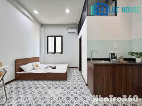 Studio ban công/cửa sổ - nội thất mới 100% - thang máy - bãi xe - gần ĐH Văn Hiến quận Tân Phú