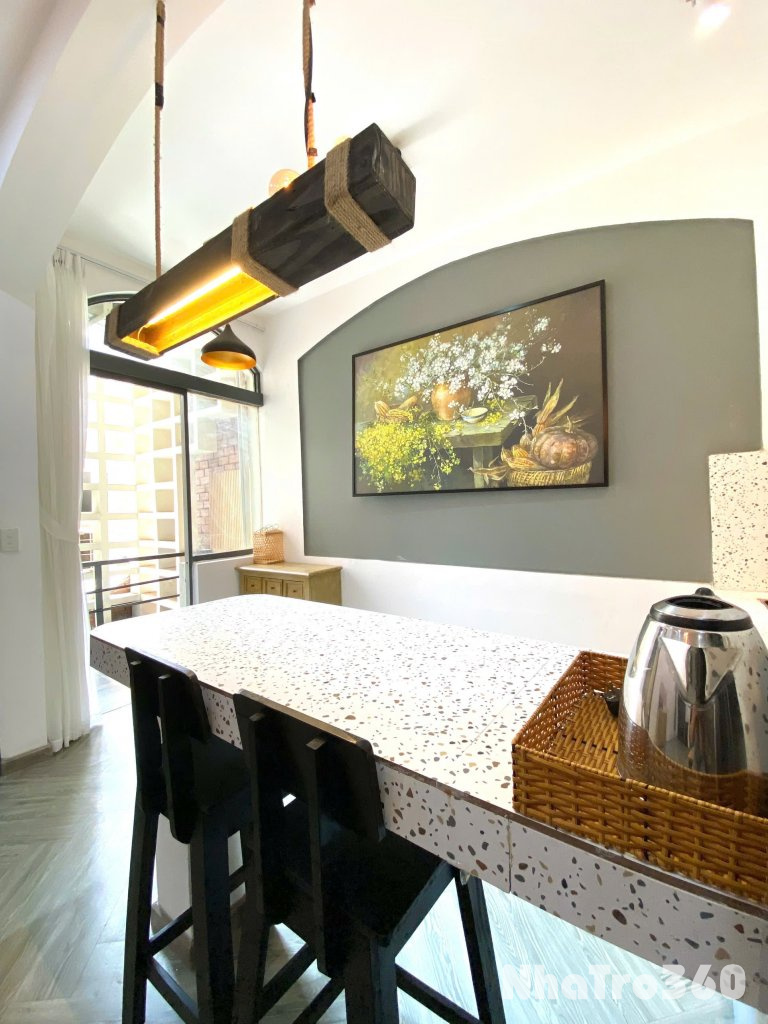 Cho Thuê Căn Hộ 1 Phòng Ngủ Tách Bếp Cao Cấp Full Nội Thất Gần Thảo Cầm Viên