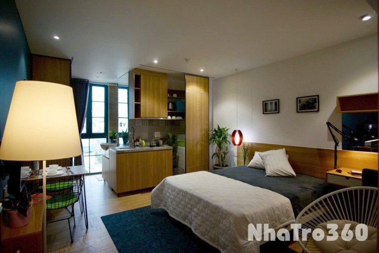 Phòng trọ cửa sổ trời ngay CMT8 full nội thất dễ di chuyển qua Quận 10