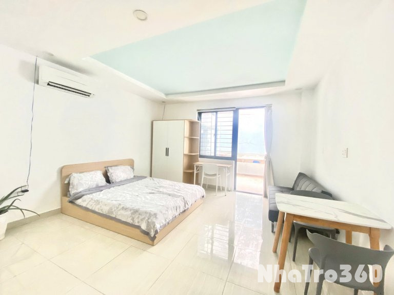 SẴN STUDIO BAN CÔNG THOÁNG MÁT NGAY ĐINH CÔNG TRÁNG QUẬN 1