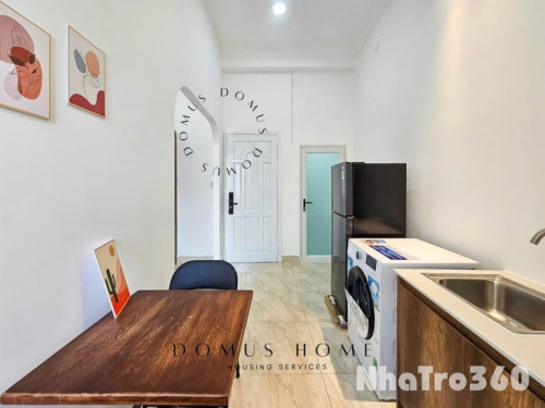 STUDIO vách ngăn full nội thất ( máy giặt riêng ) gần Sunrise city , cầu Kênh Tẻ