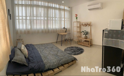 CĂN HỘ STUDIO CỬA SỔ FULL NỘI THẤT QUẬN 1 GẦN CẦU ÔNG LÃNH