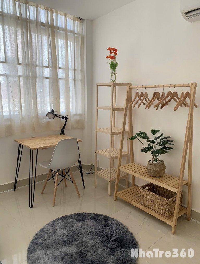 CĂN HỘ STUDIO CỬA SỔ FULL NỘI THẤT QUẬN 1 GẦN CẦU ÔNG LÃNH