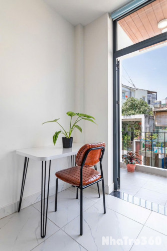 Studio ban công - máy giặt riêng - gần cư xá Bắc Hải quận Tân Bình