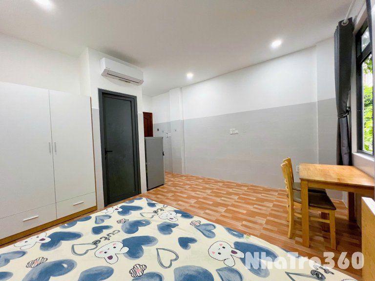 Căn Studio cửa sổ Full nội thất thang máy ngay khu K300