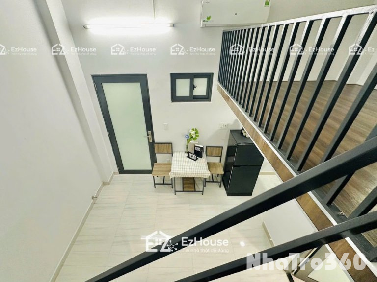 Phòng full nội thất, gác cao