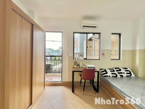Căn hộ Full nội thất 1 phòng ngủ ban công ngay sân bay Tân Sơn