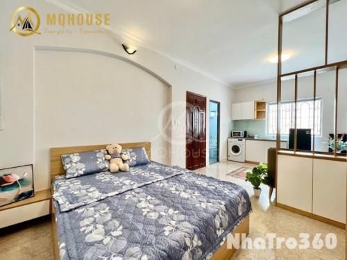 Studio full nội thất - máy giặt riêng - ngay vòng xoay Lăng Cha Cả quận Tân Bình