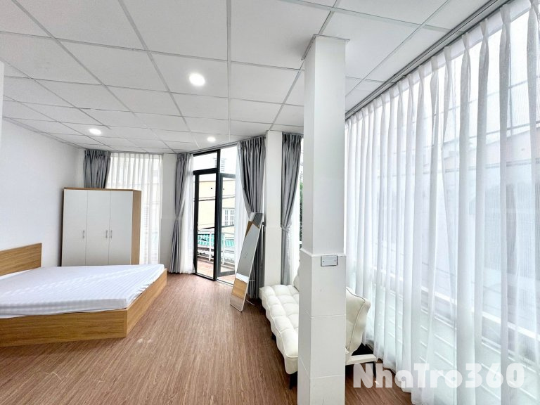 CĂN HỘ BAN CÔNG FULL NỘI THẤT QUẬN 8 GẦN CẦU NGUYỄN VĂN CỪ