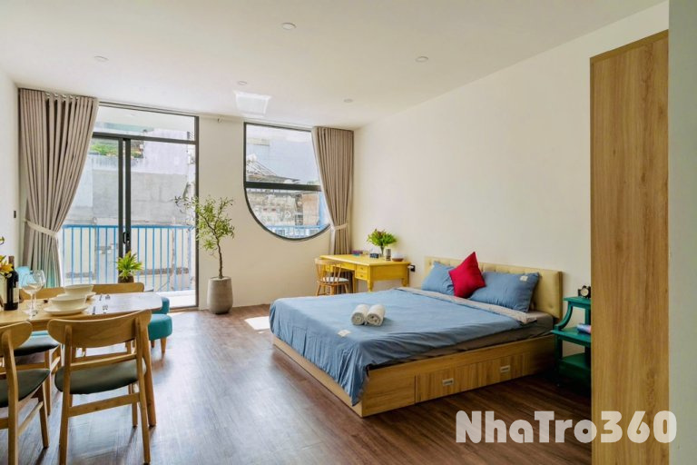 Căn hộ studio full nội thất BAN CÔNG CỰC CHILL