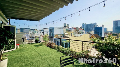 Penhouse 1pn siêu rộng - cực chill - ban công lớn