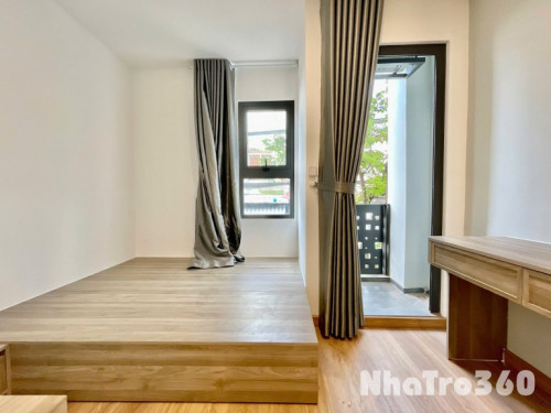 CĂN HỘ 1 PN BAN CÔNG SANG XỊN MỊN TẠI Q4