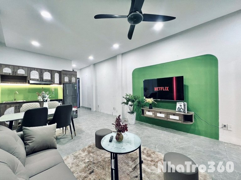 Căn hộ 1pn siêu rộng - tách bếp - ban công lớn