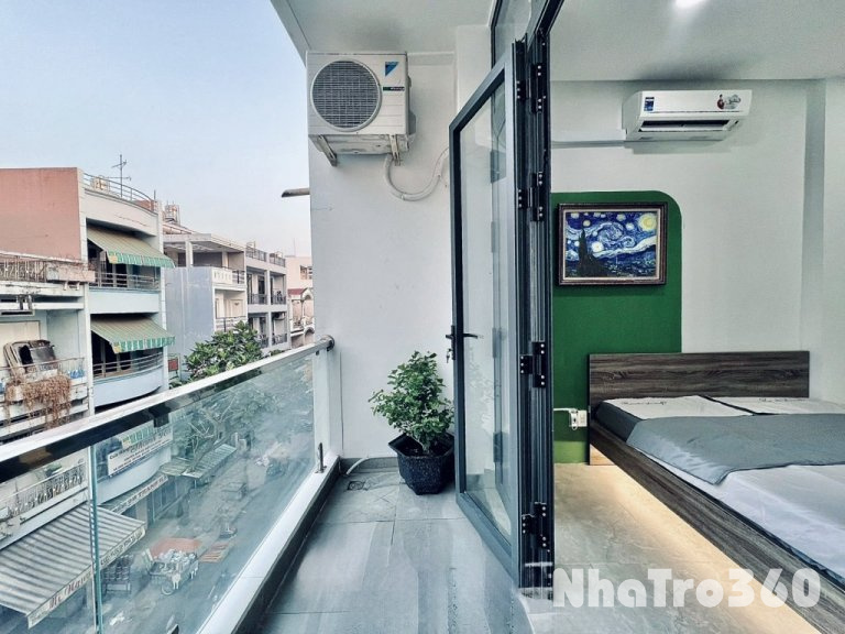 Căn hộ 1pn siêu rộng - tách bếp - ban công lớn