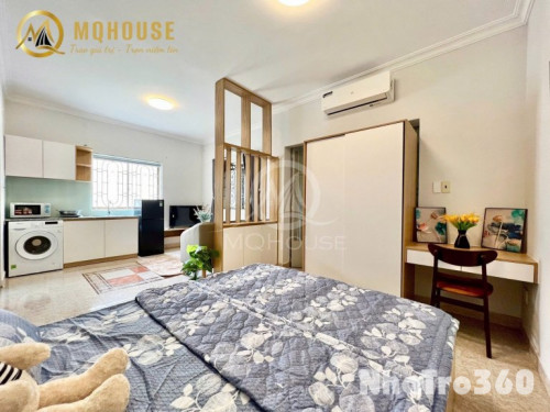 Studio full nội thất - máy giặt riêng - ngay vòng xoay Lăng Cha Cả quận Tân Bình