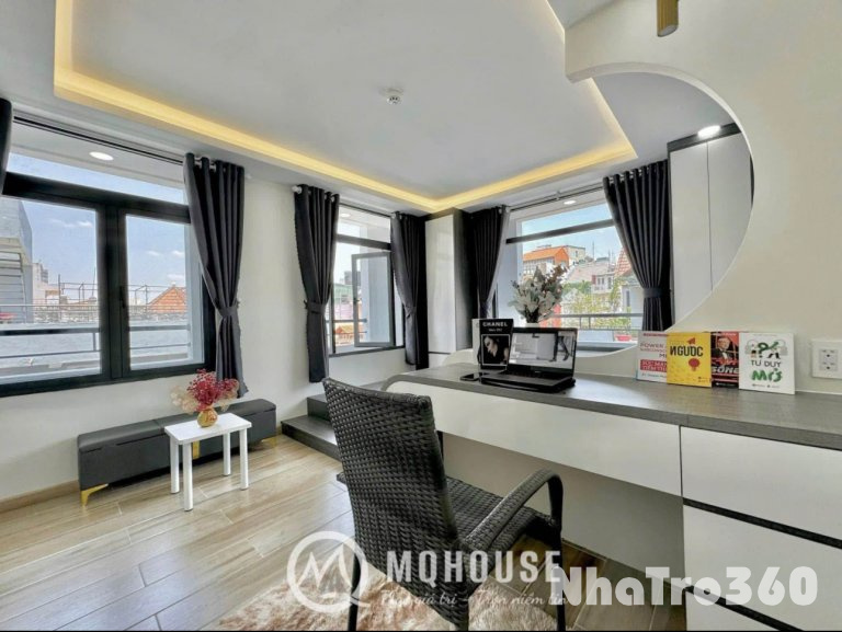 STUDIO full nội thất ( máy giặt riêng ) ban công