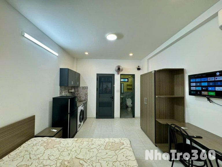 Cho thuê căn 1PN Full Nội Thất Cửa sổ lớn Quận 10