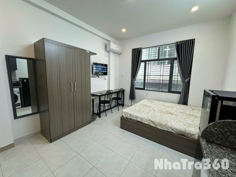 Cho thuê căn 1PN Full Nội Thất Cửa sổ lớn Quận 10