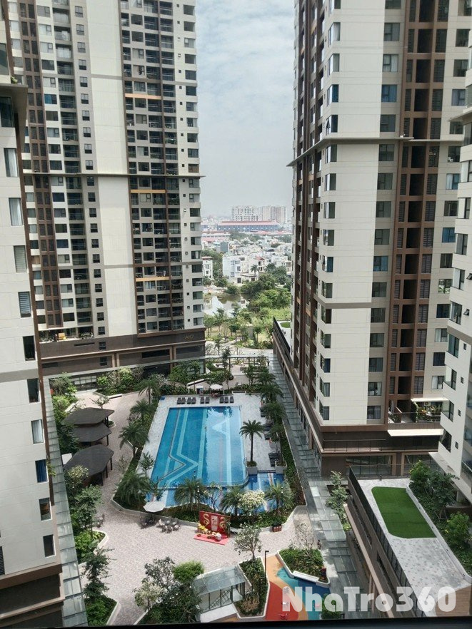 Cho thuê căn góc 2  phòng ngủ 2wc giá tốt - View ngoại khu Võ Văn Kiệt