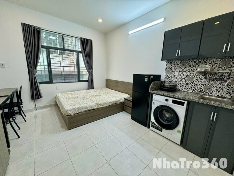 Cho thuê căn 1PN Full Nội Thất Cửa sổ lớn Quận 10