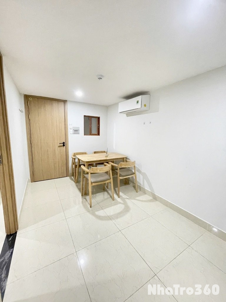 Căn hộ studio 1pn tách bếp full nội thất 40m2