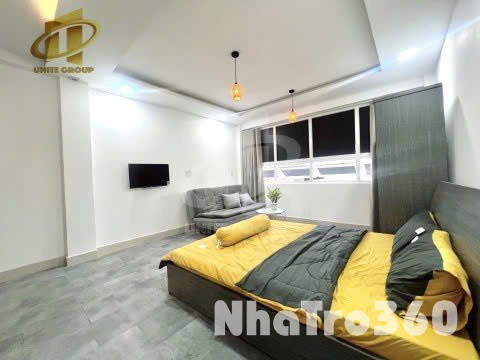 Căn hộ cho thuê ngay trung tâm quận 1, có cửa sổ thoáng mát, gần bến metro