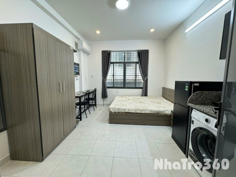 Cho thuê căn 1PN Full Nội Thất Cửa sổ lớn Quận 10
