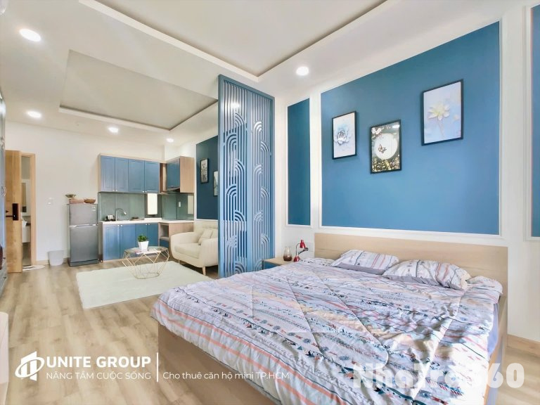 STUDIO vách ngăn full nội thất ngay KDC Trung Sơn Quận 7