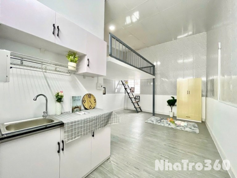 PHÒNG DUPLEX 35M2 CỬA SỔ TRỜI NGAY ĐẦM SEN