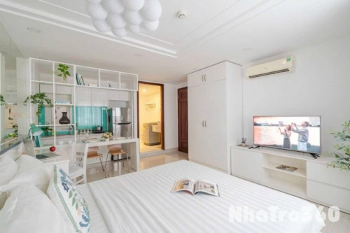 Căn hộ gần ĐH Văn Lang – full tiện nghi – giờ giấc tự do